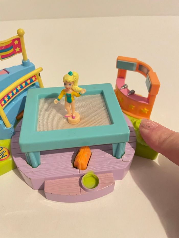 Polly Pocket Turnfest trampoline - photo numéro 3