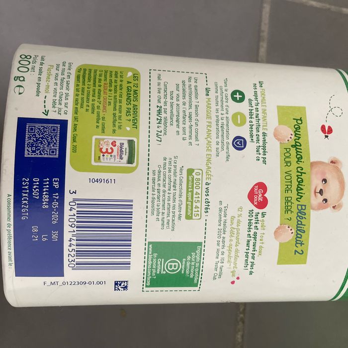 Lait 2 ème âge - photo numéro 2
