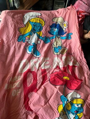 Housse de couette stroumpf