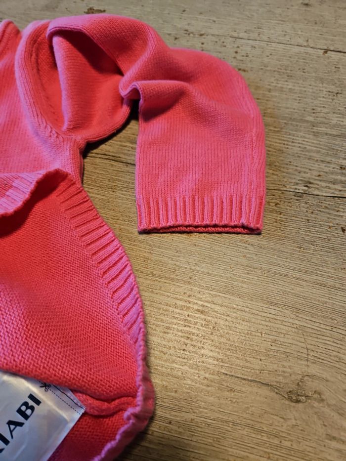 Pull fille rose à manches longues, Kiabi, 8 ans, nickel - photo numéro 6