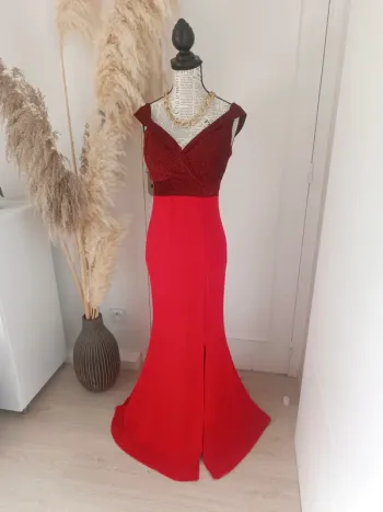Magnifique robe de cérémonie longue taille M