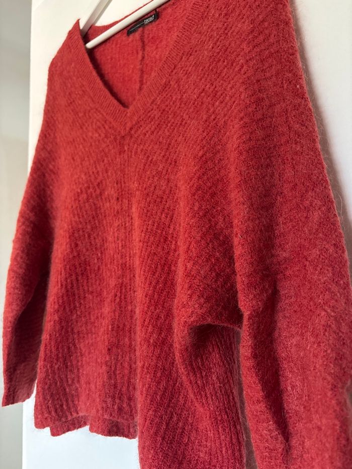 Pull mohair laine ocre maison Captain - photo numéro 2