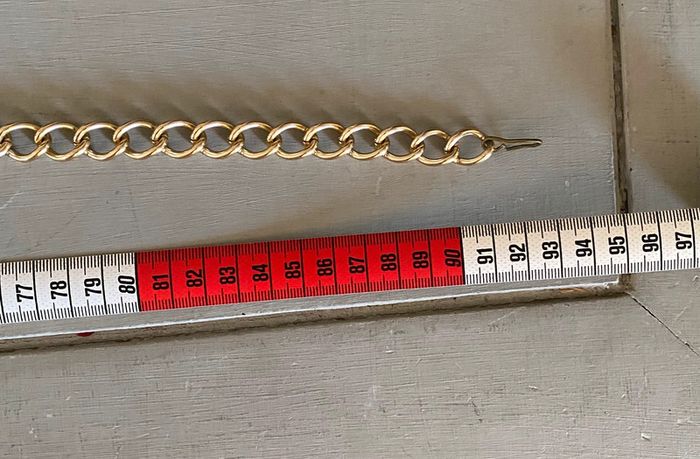 Ceinture chaîne maillon doré - photo numéro 13