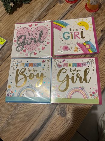  carte baby shower ou bienvenue