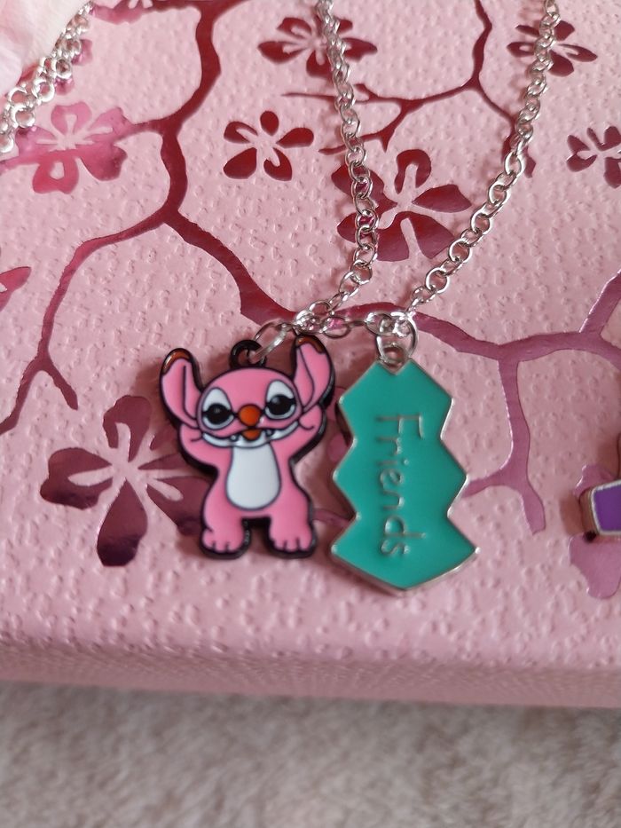 Lot de 3 colliers Best friends stitch - photo numéro 4