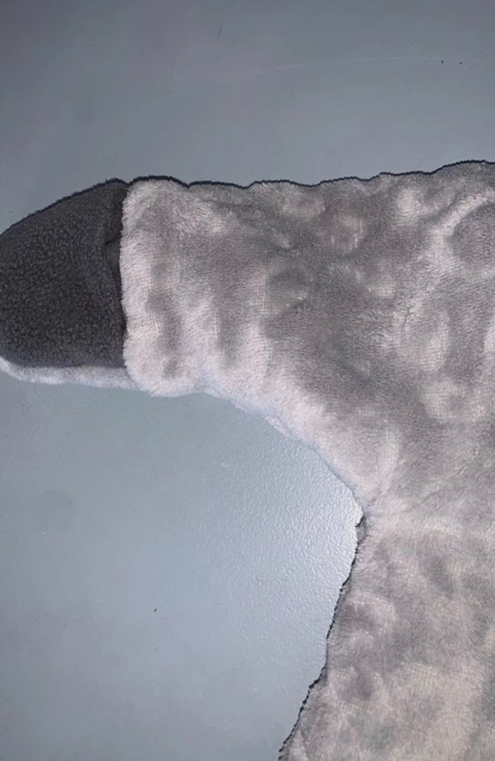 Combinaison polaire orchestra fourrée grise pingouin 🐧 taille 0 naissance - photo numéro 5