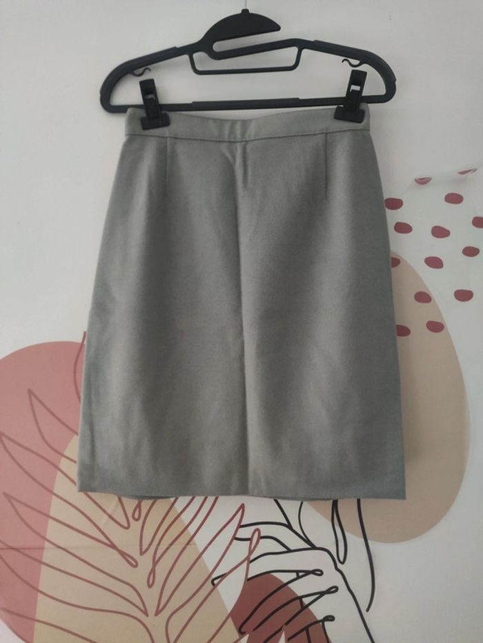 Jupe chaude cachemire et laine taille 38