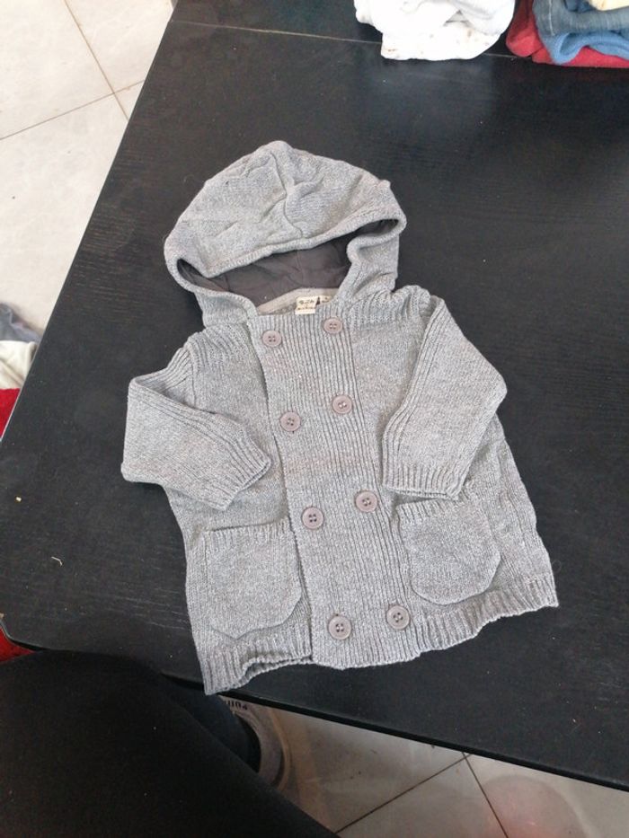 Gilet boîte à malice 3 mois