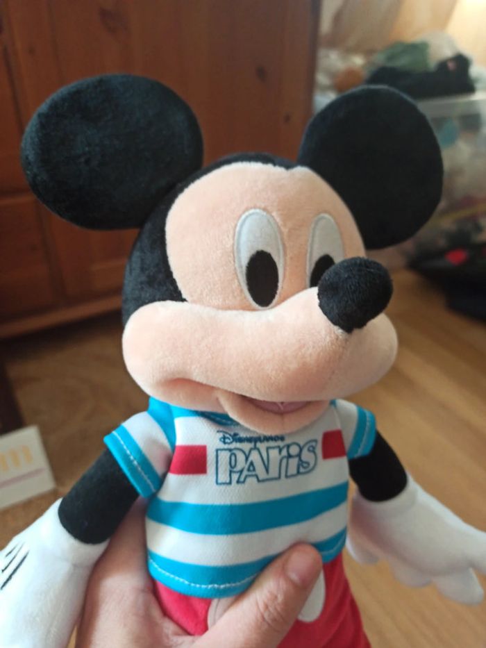 Peluche Mickey Disney Land Paris tbe - photo numéro 6
