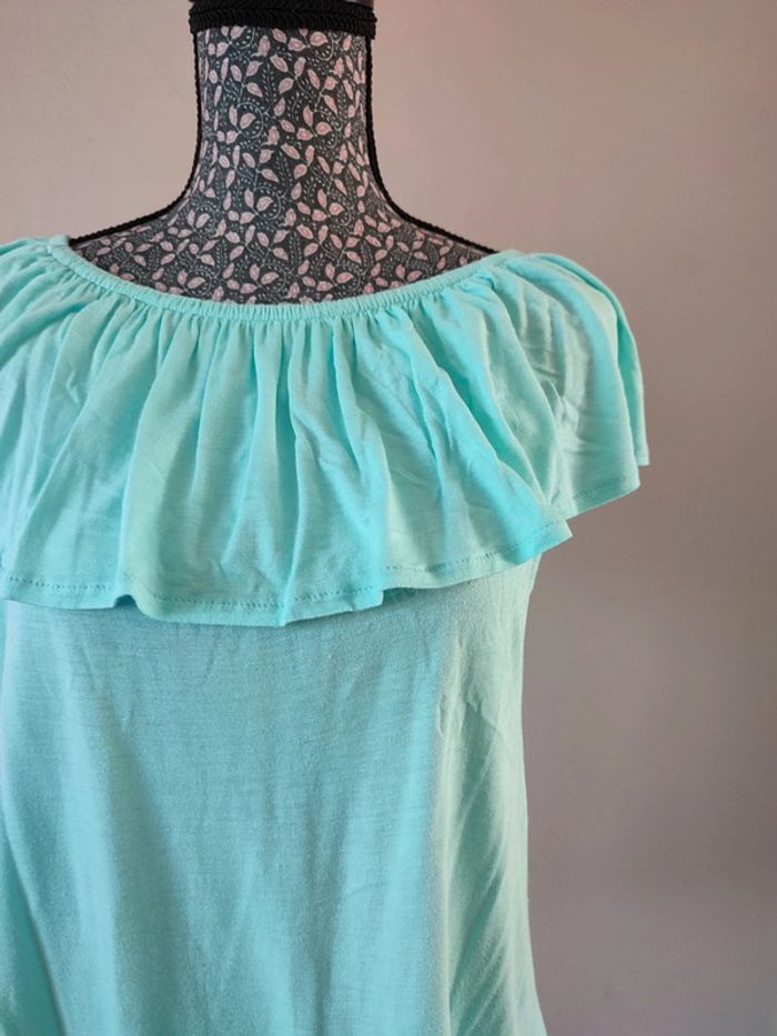 Tee shirt bleu - photo numéro 3