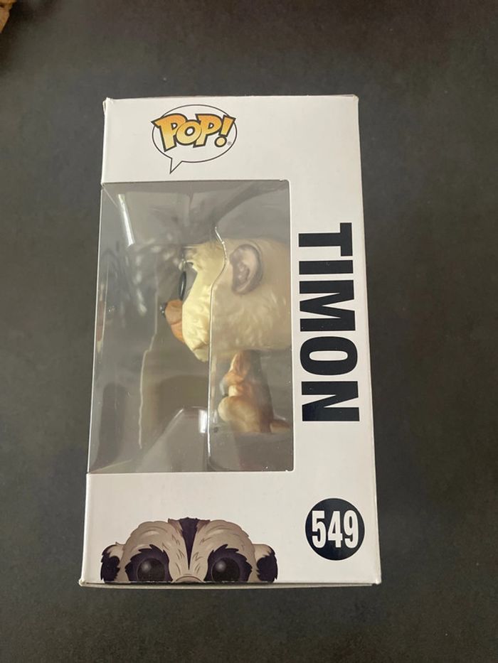 Pop Funko 549 figurine timon le roi lion pop! Disney pumba Simba collection - photo numéro 4