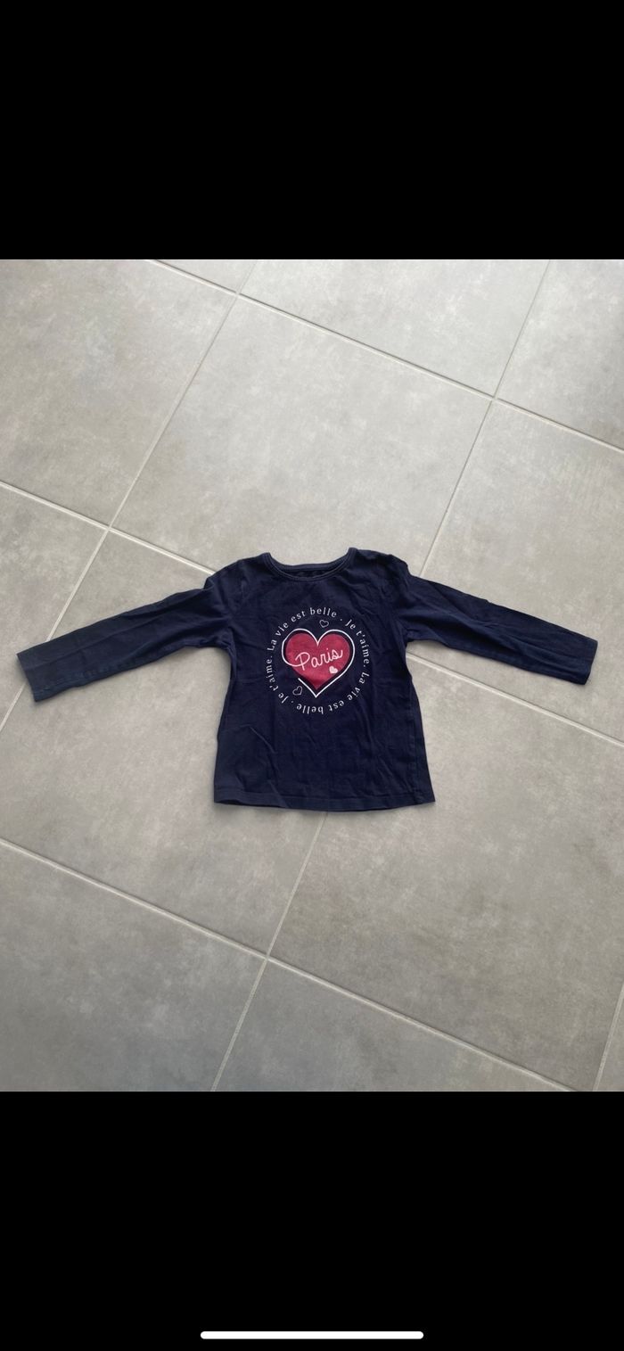 Tee shirt manches longues Primark 5 ans - photo numéro 2