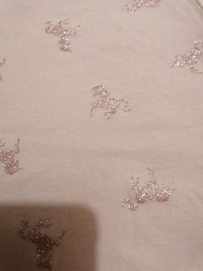 T-shirt rose 24/36 mois H&M - photo numéro 2