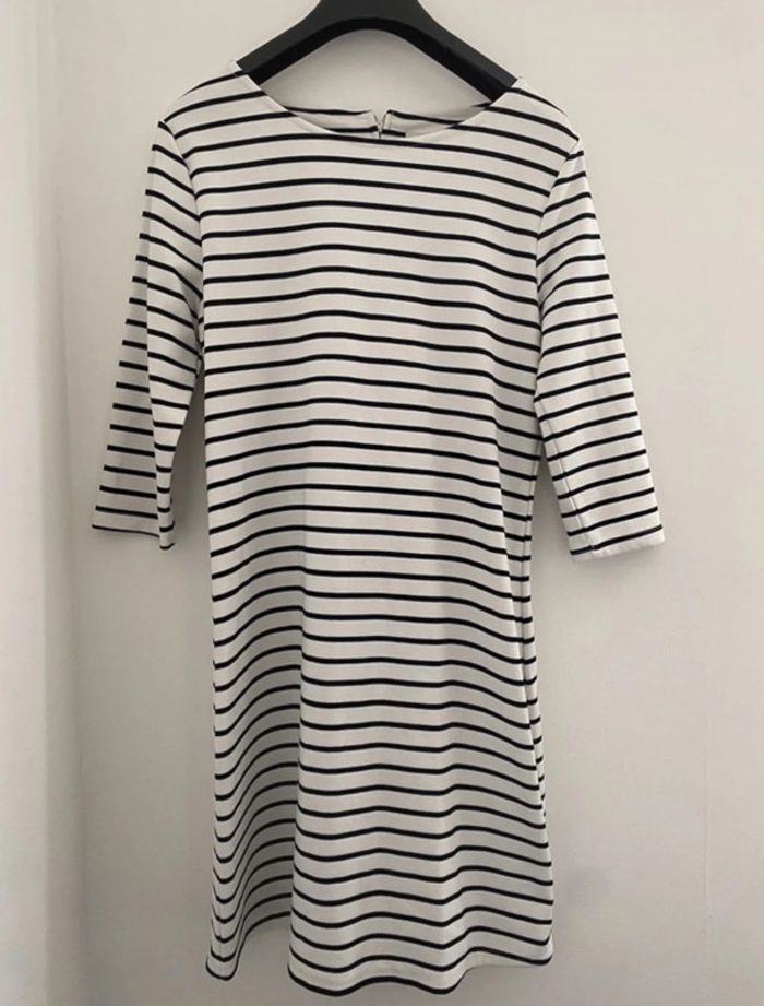 Robe marinière manches mi longues - photo numéro 2