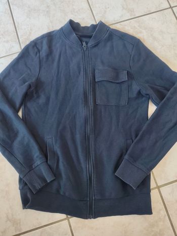 Gilet zippé homme taille S 