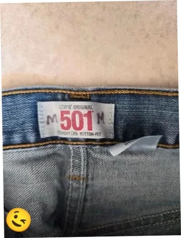 Jeans Levi's 501 W30 FR40 coupe droite bleu Homme Men pan409b - photo numéro 7