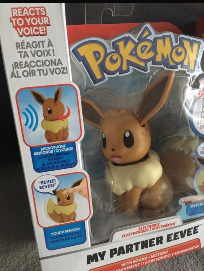 Lot 2 figurines interactives Pokémon evoli - photo numéro 2