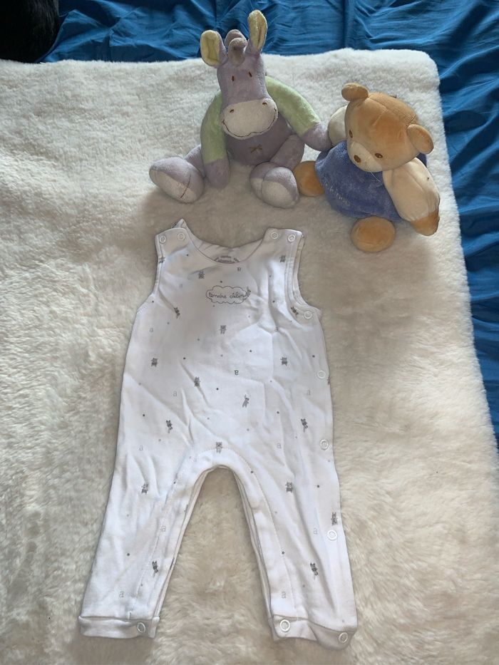Jolie salopette mixte 1 mois⚡️