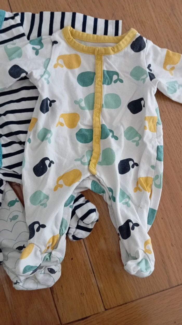 lot 3 pyjamas bébé - photo numéro 3