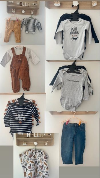 Lot de vêtement 6 mois