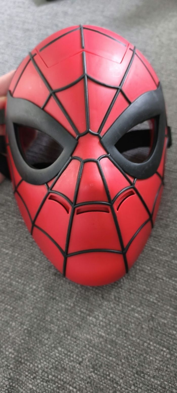 Masque lumineux spiderman - photo numéro 3