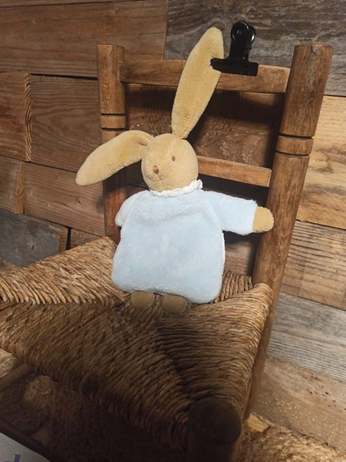 Doudou lapin hochet trousselier - photo numéro 3