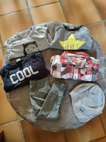 Lot vêtements hiver automne taille 6 mois