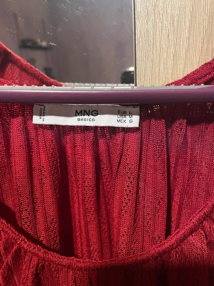 Top rouge mango - photo numéro 2