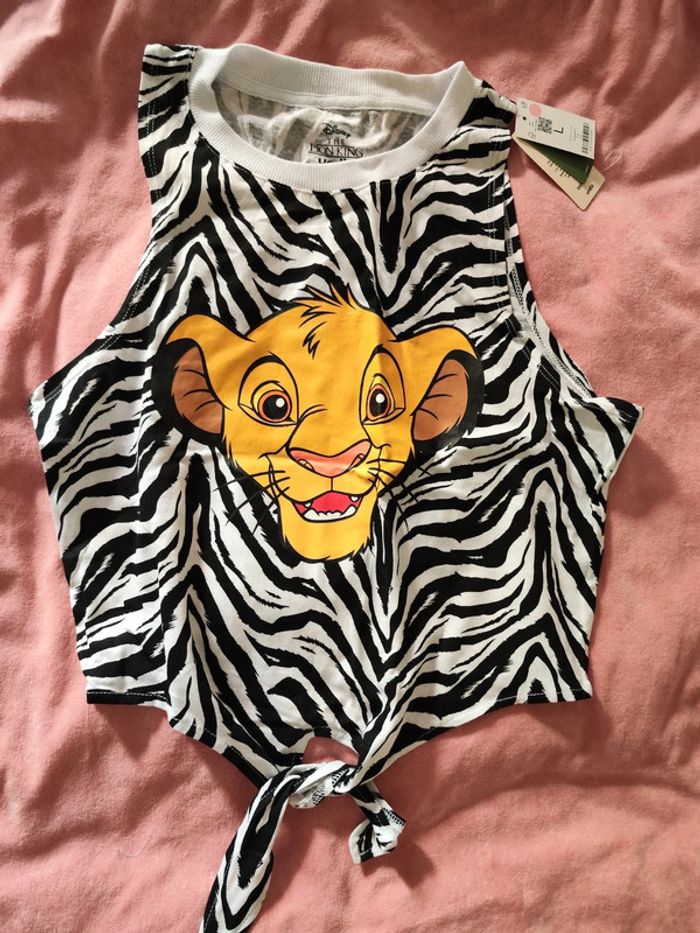 Blouse croc top roi 🦁
