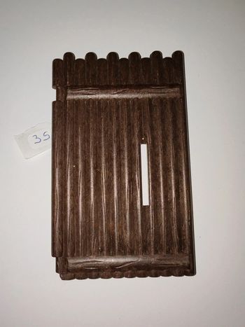 Playmobil vintage portail pour palissade fort Randall 3419