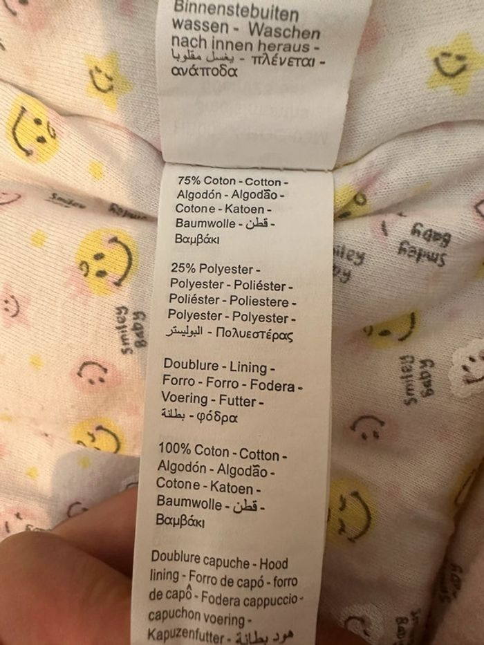 Pilote 3 en 1 rose bébé fille 3 mois Smiley Baby - photo numéro 10