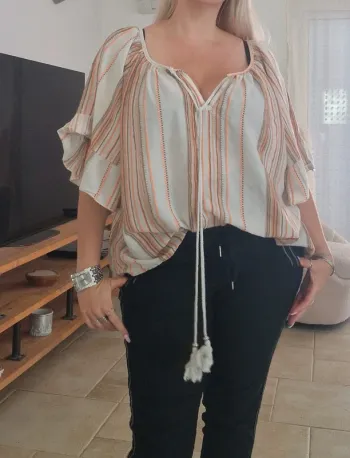 T-shirt loose Made in italy neuf