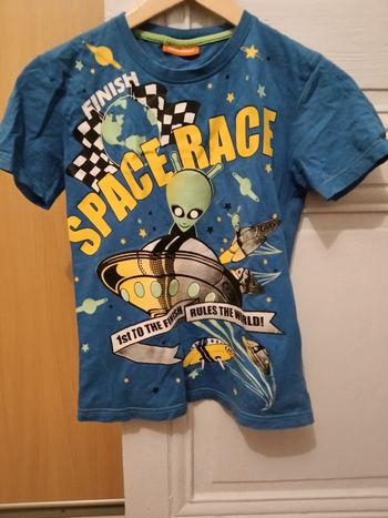 Tee-shirt duck & dodge bleu et multicolore