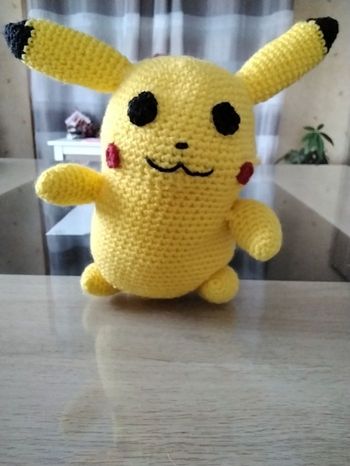 Pikachu au crochet amigurumi