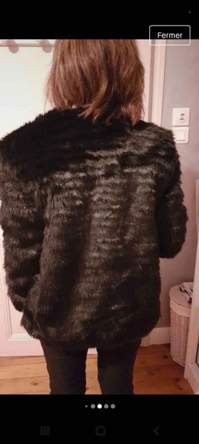 Veste en fausse fourrure Pimkie taille 36 - photo numéro 5