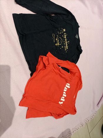 Lot 2 tee shirt manches longues