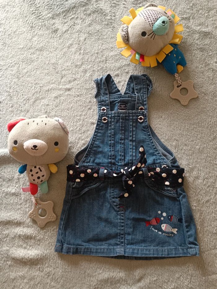 🌸 Joli robe en Jean taille 6mois