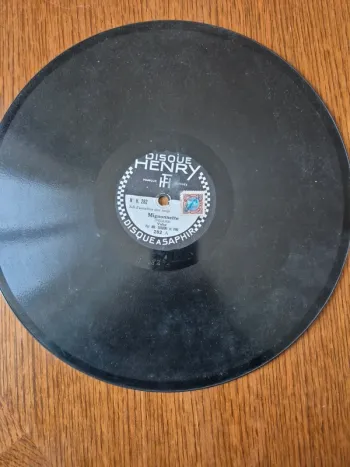 disque saphir Henry