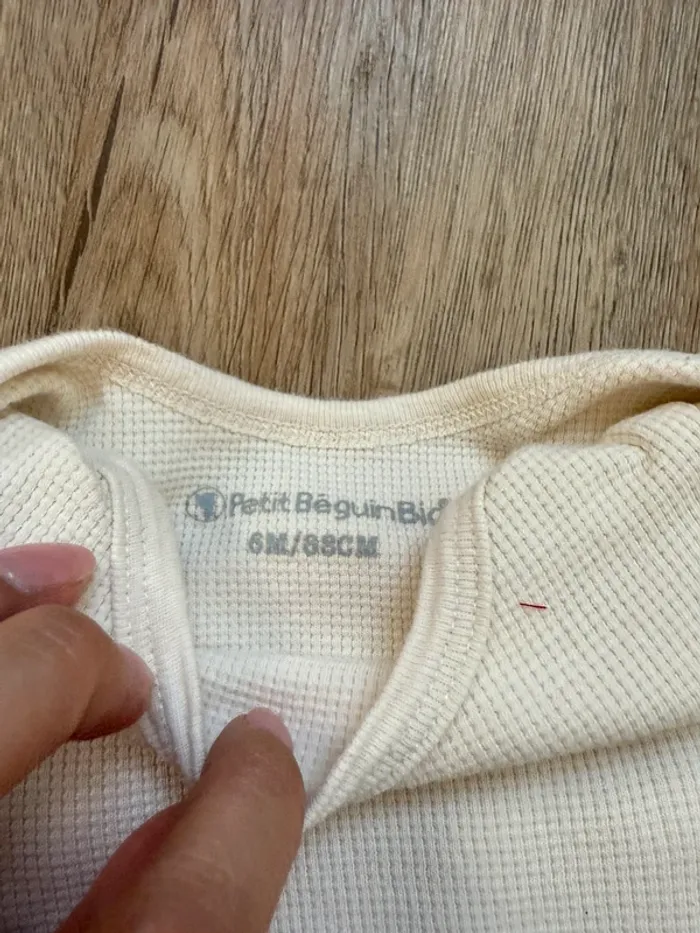 Lot de 11 bodys bébé longues manches en taille 3/6 mois ,68 cm Zara, H&M et petit béguin - photo numéro 10