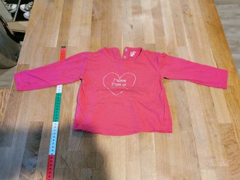 T shirt fille 24 mois U Tout Petits