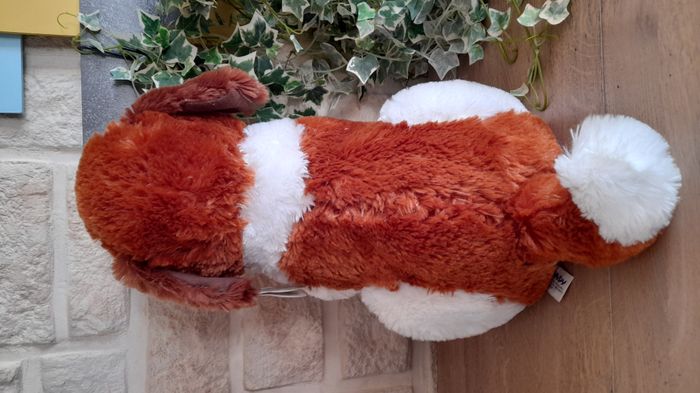 Peluche Saint-Bernard 40 cm - photo numéro 5