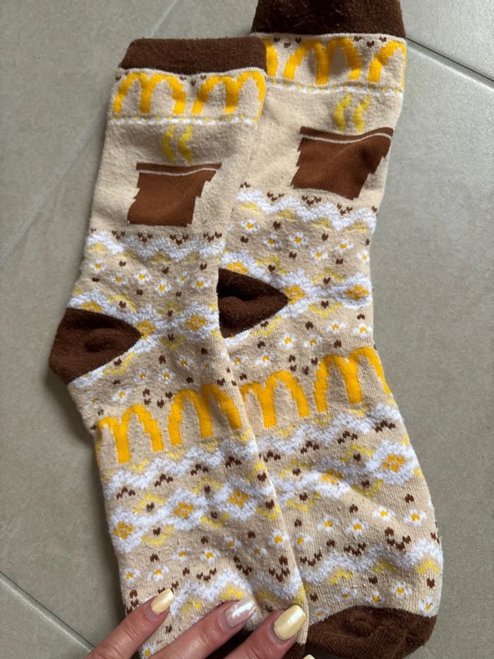 chaussettes mcdo - photo numéro 3