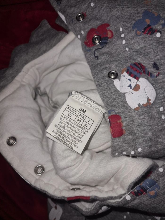 Pyjama bébé 3 mois - photo numéro 3