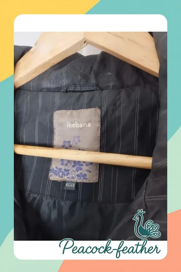 Veste longue ikebana 46/48 - photo numéro 7