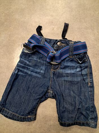 short jean garcon 3 ans tape à l'oeil
