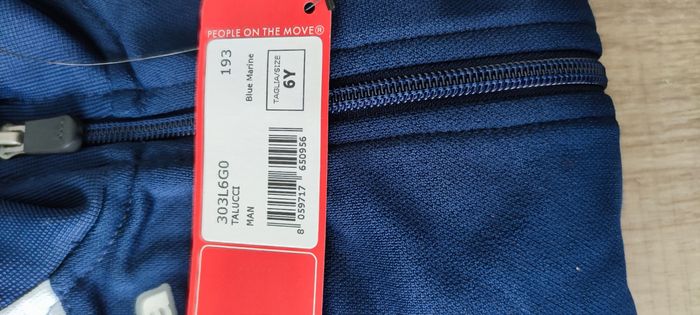 Veste Kappa bleu marine enfant 6 ans neuve - photo numéro 4