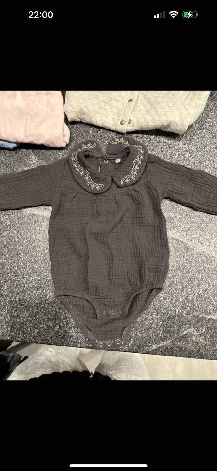 Lot de vêtements bébé fille 6 mois très bon état - photo numéro 3