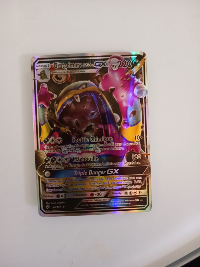 Carte pokémon Grotadmorv