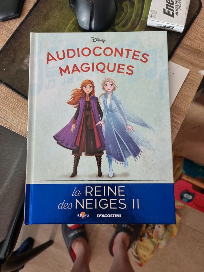 Livre audioconte la reine des neiges
