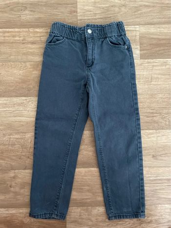 Jean bleu marine fille taille 6 ans